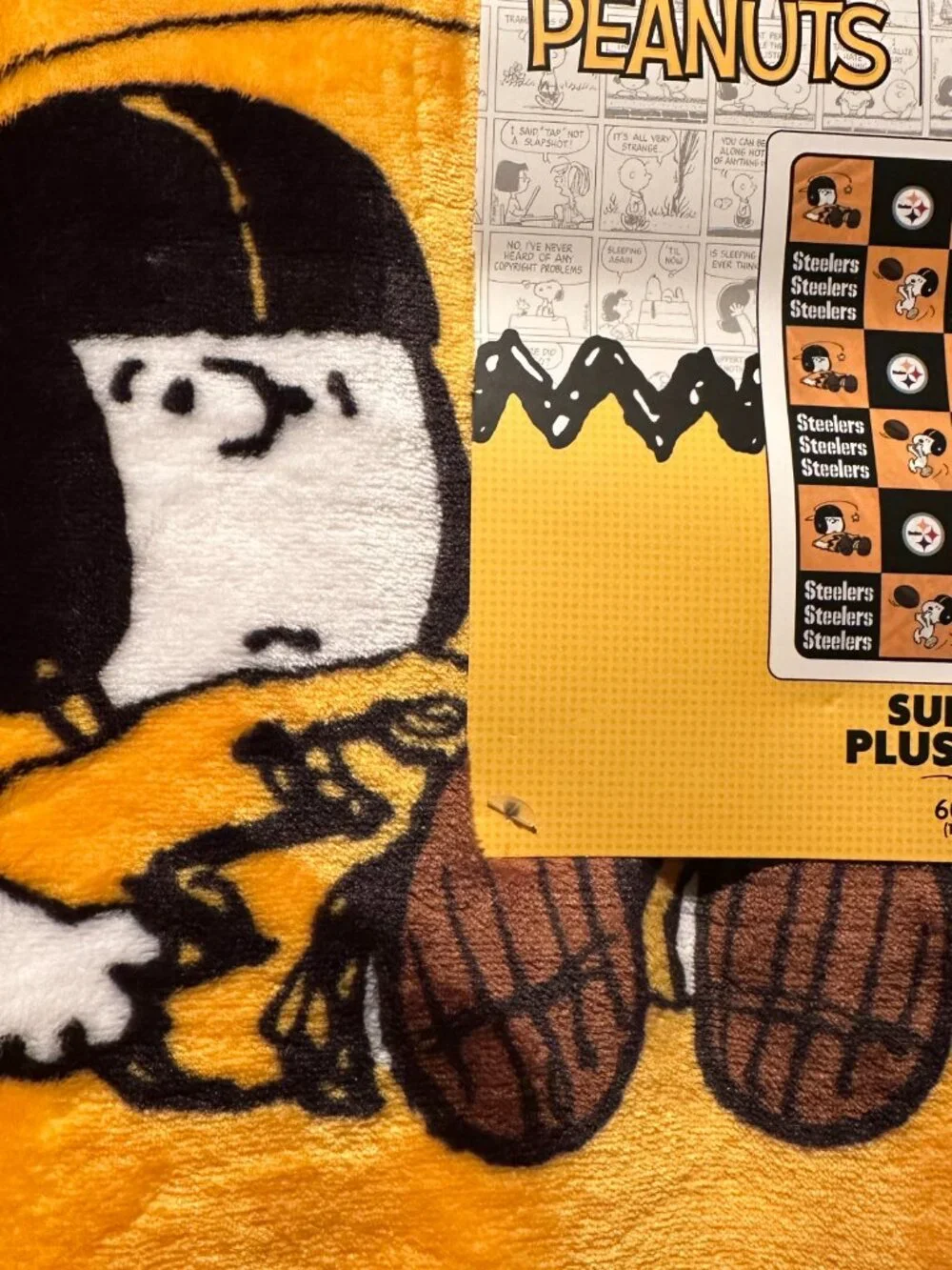 Peanuts NFL Pittsburgh Steelers Snoopy 60